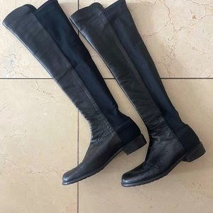 Stuart Weitzman 5050 leather boots in size 38 ,used